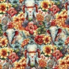 Floral Safari Elephant Tapestry Fabric - Premium Upholstery & Curtain Material 7 Floral Safari Elephant Tapestry Fabric - Premium Upholstery & Curtain Material -Pound Fabrics Sale Store 9736650E A54E 4E82 A336 FDB6BBF18B62