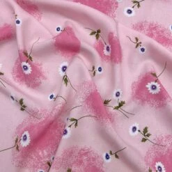 Floral Viscose Challis Fabric - Airbrushed Flower Print Rayon -Pound Fabrics Sale Store 97BCD572 CAB4 4AAC B9FA 44BAEB9E173E