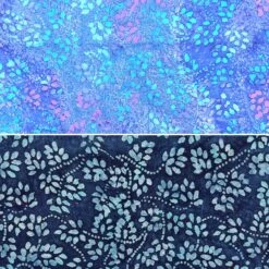 John Louden Colour Cascade Cotton Batik Fabric - Hand-Printed 100% Cotton