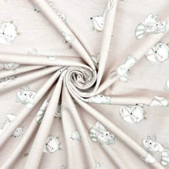 Woodland Animals Bamboo Cotton Jersey Fabric - Soft 4-Way Stretch Knit 11 Woodland Animals Bamboo Cotton Jersey Fabric - Soft 4-Way Stretch Knit -Pound Fabrics Sale Store 9B991A24 4F2D 4A23 99C7 9C3A100198C2