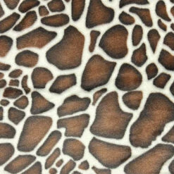Ultra Soft Giraffe Print Cuddle Fleece - Premium Anti-Pill Fabric