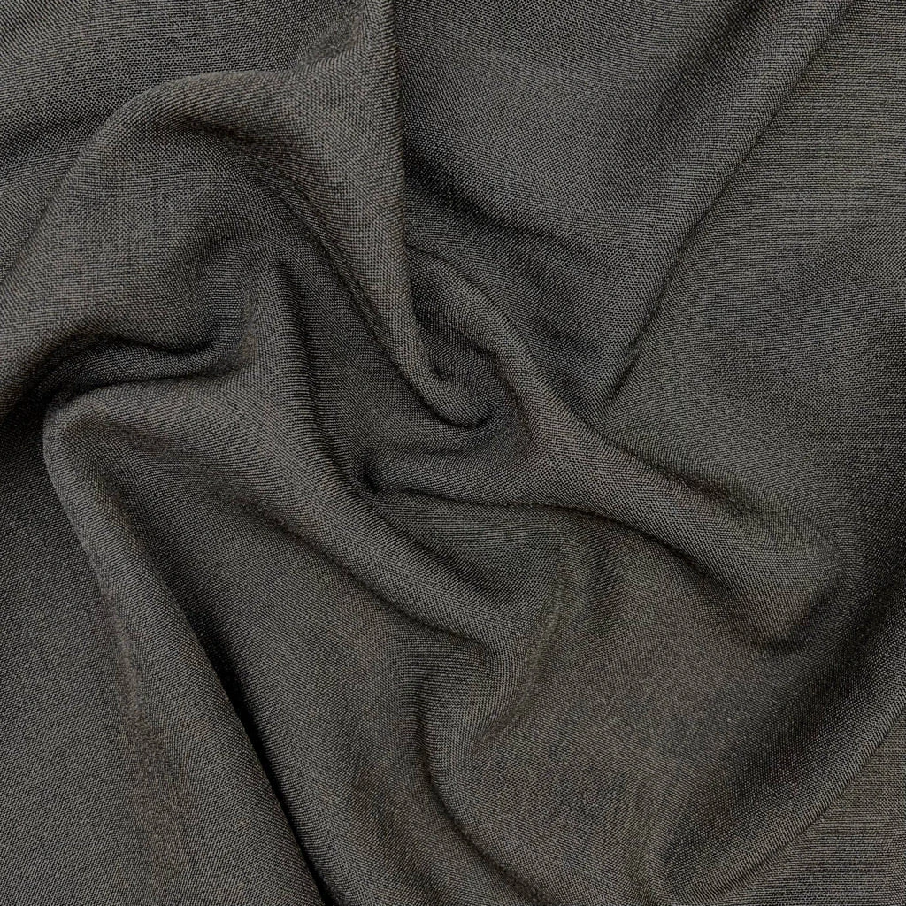 Premium Oxford Melange Suiting Fabric | Lightweight Linen-Look Polyester 3 Premium Oxford Melange Suiting Fabric | Lightweight Linen-Look Polyester - Image 3