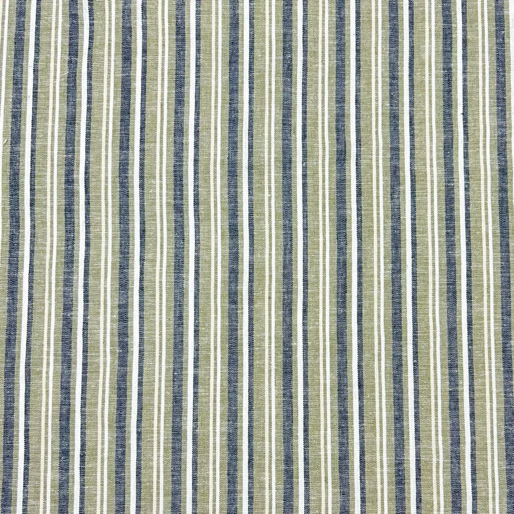 Striped Linen Viscose Fabric 5 Striped Linen Viscose Fabric - Image 5