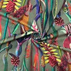 Abstract Plants Digital Velvet Fabric | Luxury Upholstery & Curtain Material -Pound Fabrics Sale Store A35EDDE9 ACD7 4563 9191 33C045E0EA43