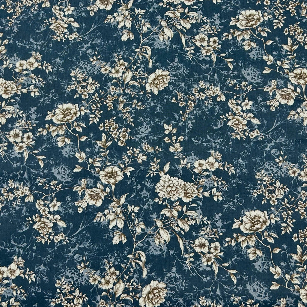 Rose & Hubble Graceful Meadow Floral Cotton Poplin Fabric 7 Rose & Hubble Graceful Meadow Floral Cotton Poplin Fabric - Image 7