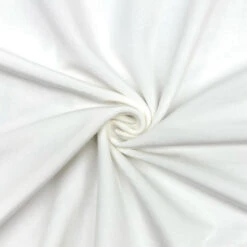 Off-White Velour Sublimation Fabric - 275gsm Polyester Print Base