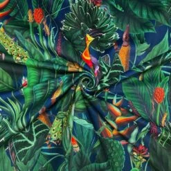 Tropical Parrot and Toucan Digital Velvet Fabric for Upholstery and Curtains 12 Tropical Parrot and Toucan Digital Velvet Fabric for Upholstery and Curtains -Pound Fabrics Sale Store A65DCFA3 E051 49BC 9FFD CB194A510731