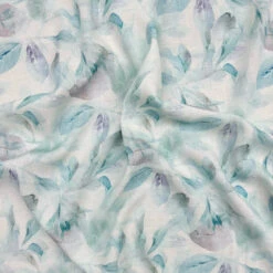 Serene Leaves Linen Look Viscose Fabric - Premium Botanical Dressmaking Material 9 Serene Leaves Linen Look Viscose Fabric - Premium Botanical Dressmaking Material -Pound Fabrics Sale Store A6F4D26C 535E 40C3 98E9 2474DAC472D2