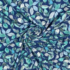 Chroma Leaves Cotton Jersey Fabric - Premium 4-Way Stretch Lycra 19 Chroma Leaves Cotton Jersey Fabric - Premium 4-Way Stretch Lycra -Pound Fabrics Sale Store A766E9BC A107 429D 8971 454C11DC080F