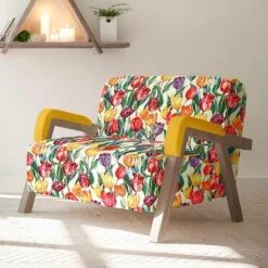 Tulip Garden Floral Tapestry Fabric for Upholstery & Curtains 15 Tulip Garden Floral Tapestry Fabric for Upholstery & Curtains -Pound Fabrics Sale Store A831CADB E5C2 450C 9CBE 8CC87E8DA02A