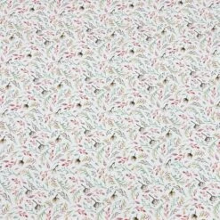 Floral Mix of Nature Cotton Jersey Fabric - Oeko-Tex Certified
