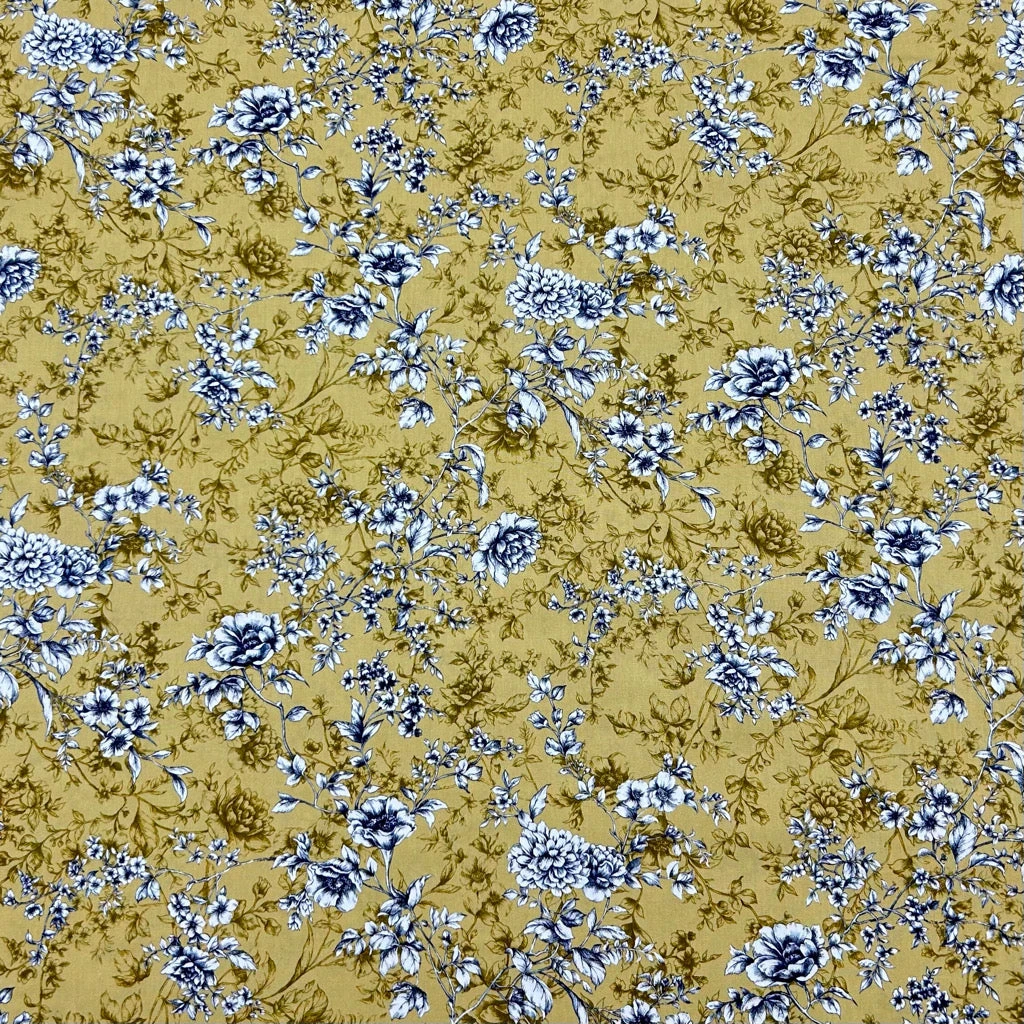 Rose & Hubble Graceful Meadow Floral Cotton Poplin Fabric 5 Rose & Hubble Graceful Meadow Floral Cotton Poplin Fabric - Image 5