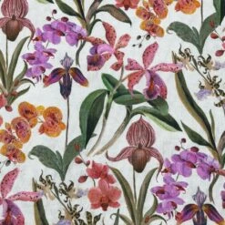 Premium Orchid Floral Cotton Canvas Fabric - Oeko-Tex Certified -Pound Fabrics Sale Store B1B480BF F260 4EFC 93C1 47D9AF5D95AF