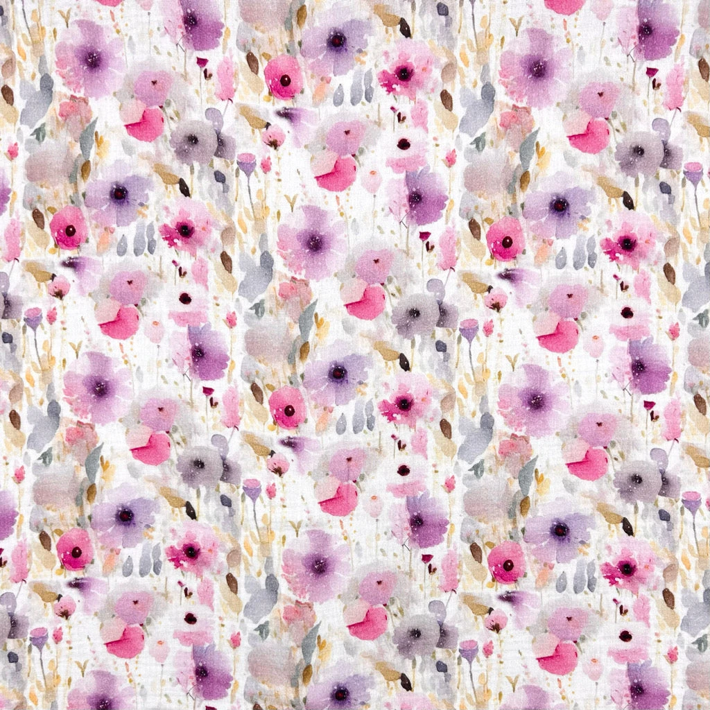 Floral Double Gauze Cotton Fabric - Soft & Breathable Muslin for Sewing 1 Floral Double Gauze Cotton Fabric - Soft & Breathable Muslin for Sewing