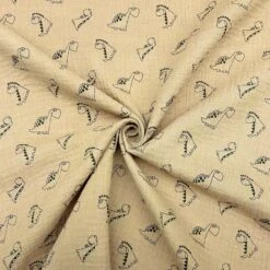 Soft Dinosaur Print Double Gauze 100% Cotton Fabric -Pound Fabrics Sale Store B3B0D8A2 98C9 42B4 B039 F3F317787150