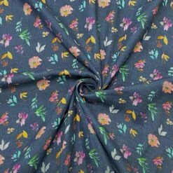 Spring Floral Garden Double Gauze Fabric -Pound Fabrics Sale Store B5871680 D582 405A 9681 71B3328ABCA2