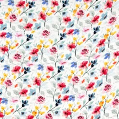 Floral Double Gauze Cotton Fabric - Breathable Soft Muslin for Dressmaking 10 Floral Double Gauze Cotton Fabric - Breathable Soft Muslin for Dressmaking -Pound Fabrics Sale Store B7122481 1B23 4E08 AE6D 0768FB816863