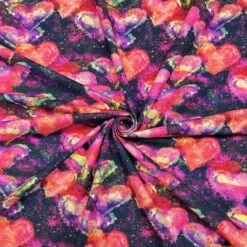 Neon Hearts Cotton Jersey Fabric 5 Neon Hearts Cotton Jersey Fabric -Pound Fabrics Sale Store B7E7C87B 6E00 42F9 8B99 ECF43B2F24EF