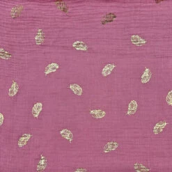 Gold Leaf On Dusky Pink Double Gauze Fabric -Pound Fabrics Sale Store BB1B80BB 6008 4B47 9DD4 B59BF856F858