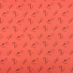 Soft Dinosaur Print Double Gauze 100% Cotton Fabric -Pound Fabrics Sale Store BC712202 37ED 4E9B B55C 4D174535B139