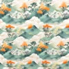 Rose & Hubble Mountain Fog Landscape Cotton Poplin Fabric -Pound Fabrics Sale Store BD747351 0CF4 4E6F 9E00 1817A414E4DD