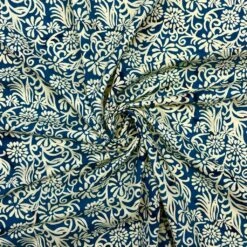 John Louden Floral Swirls Cotton Batik Fabric - 100% Premium Cotton -Pound Fabrics Sale Store C008064E A0B0 40DA A55E 9B4D1378603E