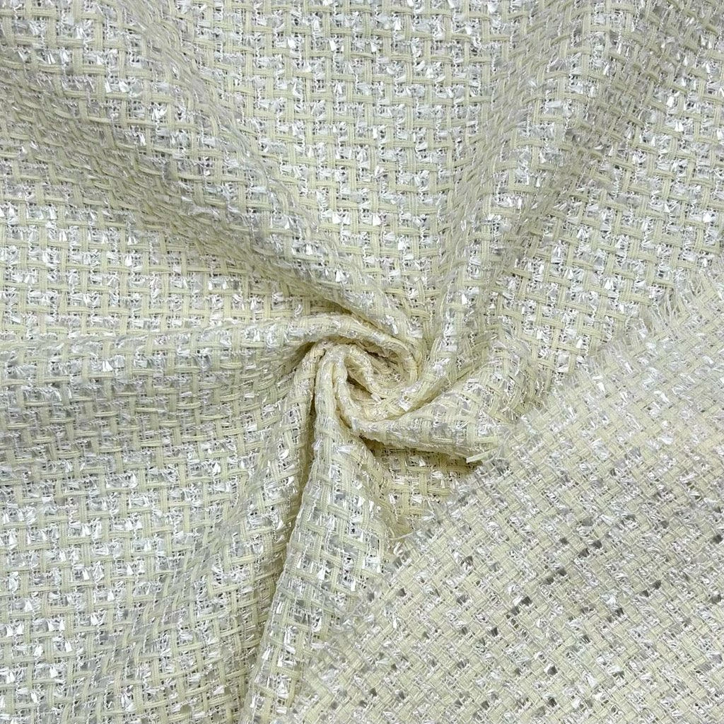 Basketweave Pattern Tweed Fabric 4 Basketweave Pattern Tweed Fabric - Image 4