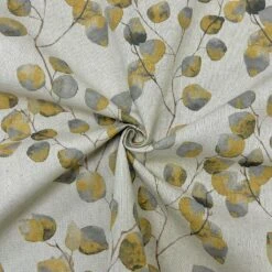 Watercolour Leaves Digital Linen Look Polycotton Fabric for Curtains & Craft -Pound Fabrics Sale Store C866A775 B170 4CCD 88D8 00100D40BEFA