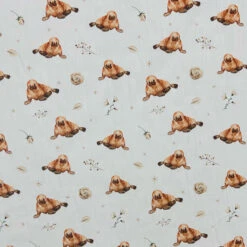 Cozy Cove Cotton Poplin Fabric - Seals Animal Print
