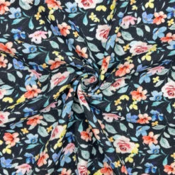 Floral Double Gauze Cotton Fabric - Breathable Soft Muslin for Dressmaking 9 Floral Double Gauze Cotton Fabric - Breathable Soft Muslin for Dressmaking -Pound Fabrics Sale Store CE568CE5 E4D4 4AA3 8559 B35DC59FFD4E