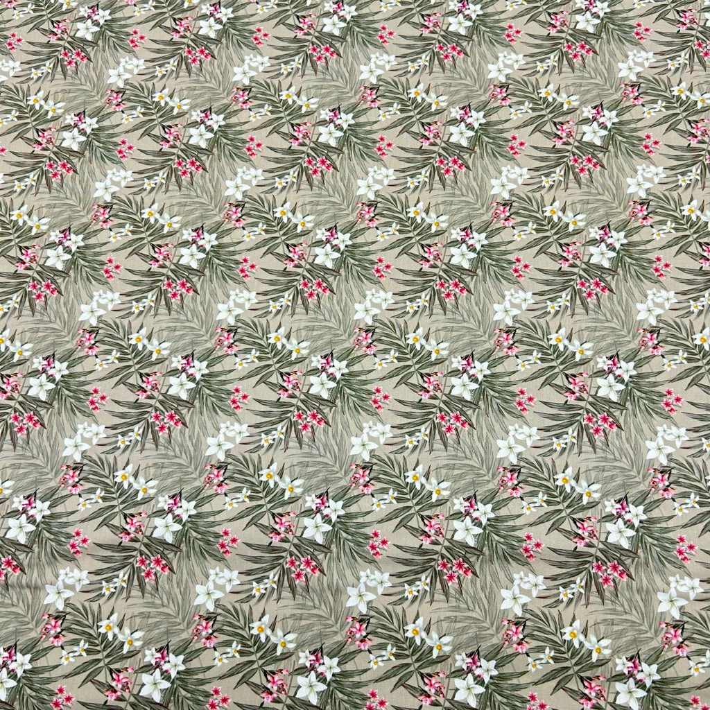 Rose & Hubble Tropical Floral Cotton Poplin Fabric 11 Rose & Hubble Tropical Floral Cotton Poplin Fabric - Image 11