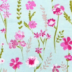 Lily Love Floral Textured Furnishing Fabric - Heavyweight Upholstery Material