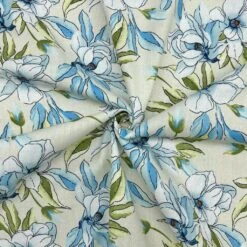 Tropical Floral Cotton Linen Blend Fabric - Premium Summer Apparel Material 15 Tropical Floral Cotton Linen Blend Fabric - Premium Summer Apparel Material -Pound Fabrics Sale Store D0CEFDD3 E92D 484A B919 BD61CE95E0B3