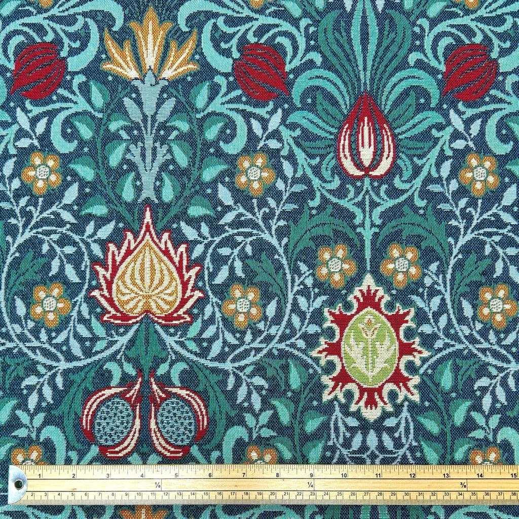 William Morris Persian Design Tapestry Fabric for Upholstery & Curtains 2 William Morris Persian Design Tapestry Fabric for Upholstery & Curtains - Image 2
