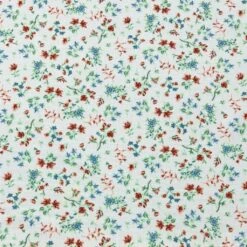 Floral Cotton Canvas Fabric - Heavy Duty Oeko-Tex Digital Print