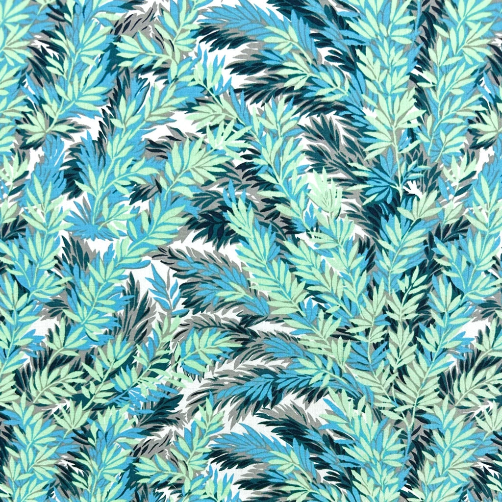 Shadowed Jungle Rose & Hubble Cotton Poplin Fabric 3 Shadowed Jungle Rose & Hubble Cotton Poplin Fabric - Image 3