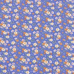 Organic Cotton Jersey Fabric - Simple Flower Bunches Premium Stretch -Pound Fabrics Sale Store D414E4DC 6003 4E0E B532 2DCB1F547F2F