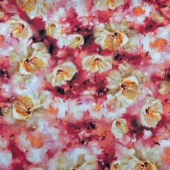 Floral Dream Viscose Twill Fabric - Soft 100% Rayon for Dresses -Pound Fabrics Sale Store D6BD960C F245 43AD 8644 0B373990D8E3