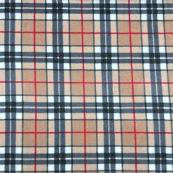 Beige And Black Checkered Anti Pill Polar Fleece Fabric -Pound Fabrics Sale Store D7C5D292 4732 4BAF AC1D 94677E6446F9