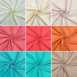 47 Plain 100% Cotton Jersey Fabric - Special Offer
