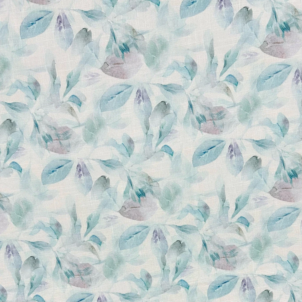 Serene Leaves Linen Look Viscose Fabric - Premium Botanical Dressmaking Material 3 Serene Leaves Linen Look Viscose Fabric - Premium Botanical Dressmaking Material - Image 3