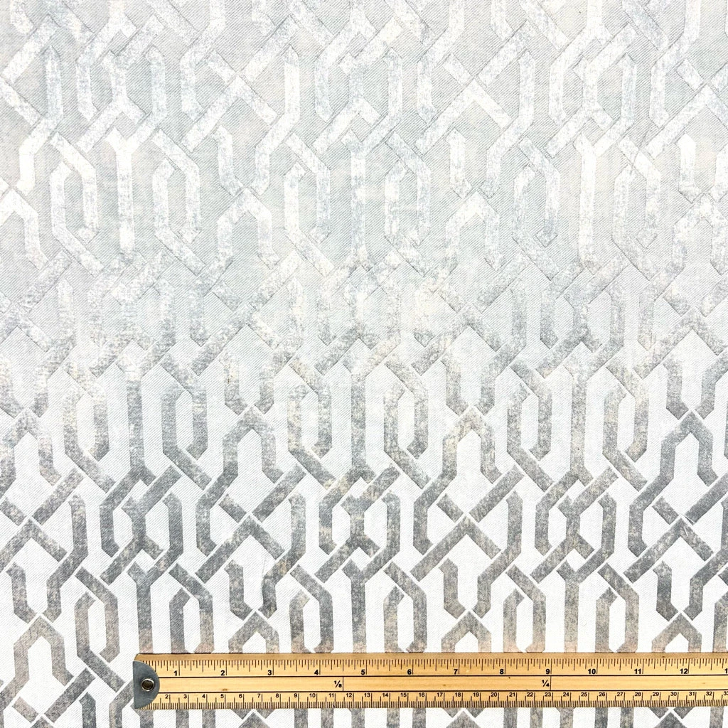 Luxe Geometric Textured Furnishing Fabric for Curtains & Upholstery 2 Luxe Geometric Textured Furnishing Fabric for Curtains & Upholstery - Image 2
