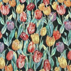 Tulip Garden Floral Tapestry Fabric for Upholstery & Curtains 10 Tulip Garden Floral Tapestry Fabric for Upholstery & Curtains -Pound Fabrics Sale Store DBB3752B B16E 4BF0 9CDE C803465866EB