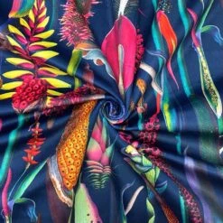 Abstract Plants Digital Velvet Fabric | Luxury Upholstery & Curtain Material -Pound Fabrics Sale Store DBE3A62D A170 4AAB 9928 7783293473C2