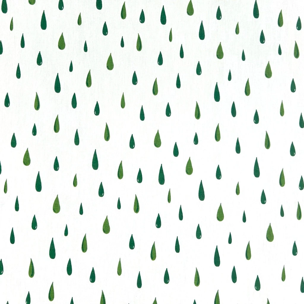 Raindrop Pattern Cotton Poplin Fabric - Premium 100% Cotton Material 7 Raindrop Pattern Cotton Poplin Fabric - Premium 100% Cotton Material - Image 7
