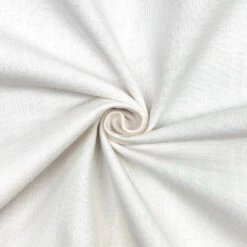 White Linen Look Sublimation Print Base Fabric for Custom Designs