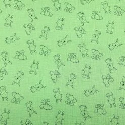 Premium Small Animal Print Double Gauze Fabric - 100% Cotton Muslin -Pound Fabrics Sale Store E194221C 6046 4382 A444 513C64998A29