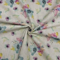 Botanic Floral Digital Linen Look Polycotton Fabric for Curtains and Crafts -Pound Fabrics Sale Store E390A4AD 75B7 4430 AAAC 5FF762626BD2