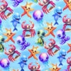 Sea Animal Print Cotton Towelling Fabric - Soft & Absorbent Aqua Buddies Design 5 Sea Animal Print Cotton Towelling Fabric - Soft & Absorbent Aqua Buddies Design -Pound Fabrics Sale Store EC42435F E118 451D ABA0 1CC93A41B5D4