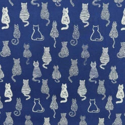 Rose & Hubble Striped Cats Cotton Poplin Fabric 10 Rose & Hubble Striped Cats Cotton Poplin Fabric -Pound Fabrics Sale Store EF8B374B D2AA 4C33 9211 DD06B5A562B6